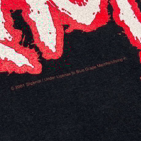 Slipknot 2001 DOUBLE SIDE LOGO M&O XL 8552