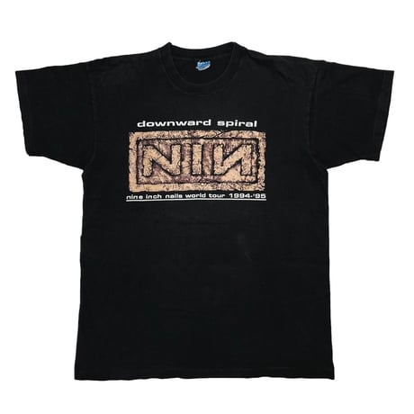 NINE INCH NAILS DOWNWARD SPIRAL WORLD TOUR 1994-1995 FRUIT OF THE LOOM XL 5730