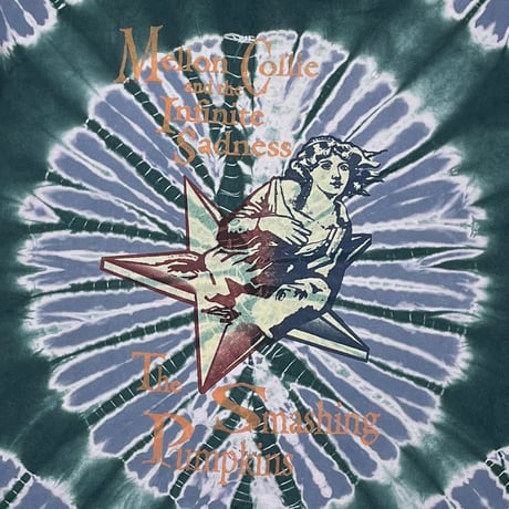 THE SMASHING PUMPKINS MELLON COLLIE AND THE INFINITE SADNESS TIEDYE GIANT by teejays XL 2398