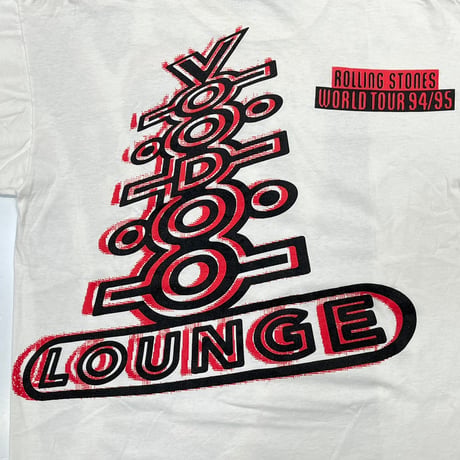 ROLLING STONES VOODOO LOUNGE 1994 WHITE RED OVP BROCKUM XL 3114