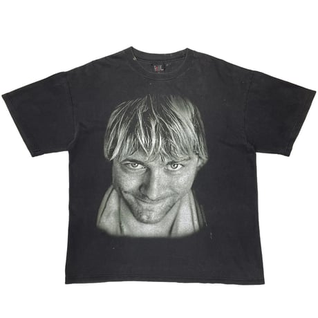 NIRVANA KURT 1998 KURT COBAIN MEMORIAL FACE BLACK GIANT XL COBAIN 1672