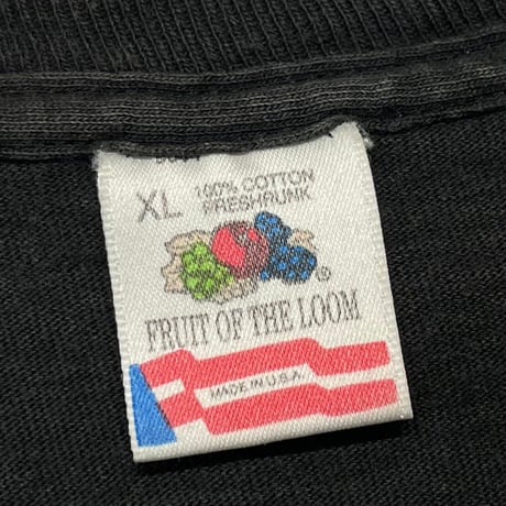 APPLE COLOR TEXT LOGO FRUIT OF THE LOOM XL 6565