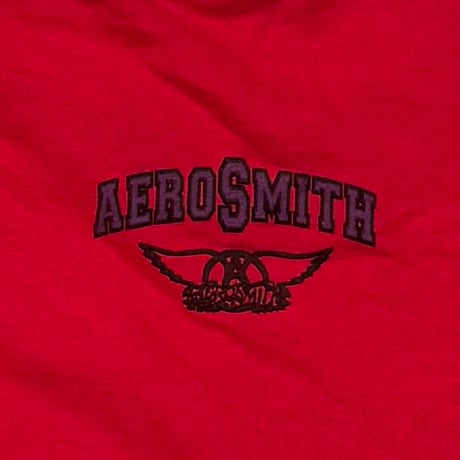 AEROSMITH GET A GRIP WORLD TOUR COLLEGE DESIGN RED ANVIL LARGE 9323