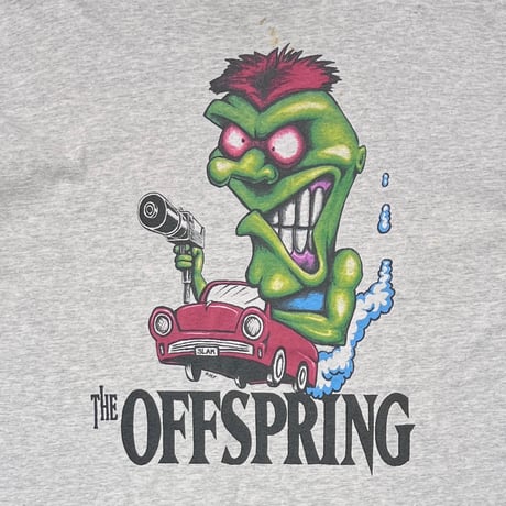THE OFFSPRING 1994 BAD HABIT STUPID DUMBSHIT GODDAM MOTHERFUCKER ASH GREY SOF TEE XL 8278