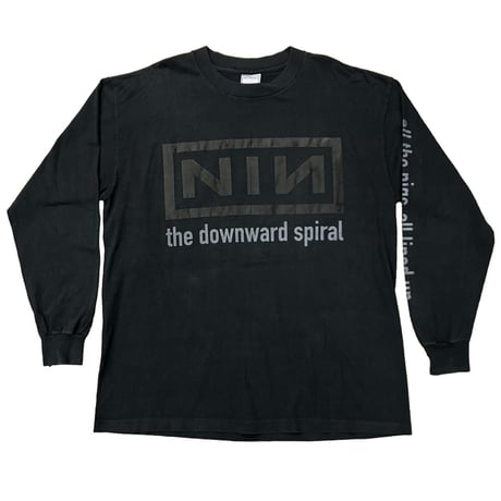 NINE INCH NAILS 1994 the downward spiral self destruct LS  ALL SPORT XL 1893