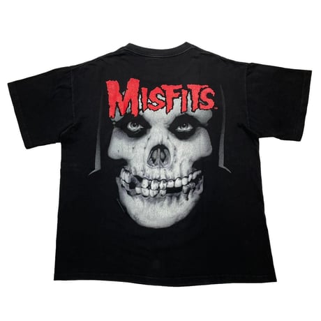 MISFITS SKULL DOUBLESIDE TEE FITS LIKE XL 9611