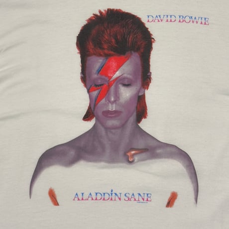 DAVID BOWIE ALADDIN SANE WHITE DELTA XL 8675