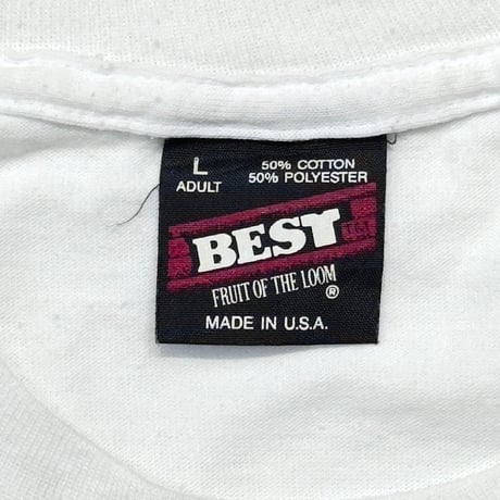Newport Newport Pleasure! ORANGE TEXT LOGO WHITE FRUIT OF THE LOOM LARGE 6758