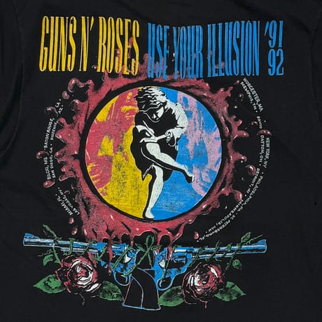 GUNS N' ROSES USE YOUR ILLUSION TOUR BOOTLEG EURO FITS LARGE 9260