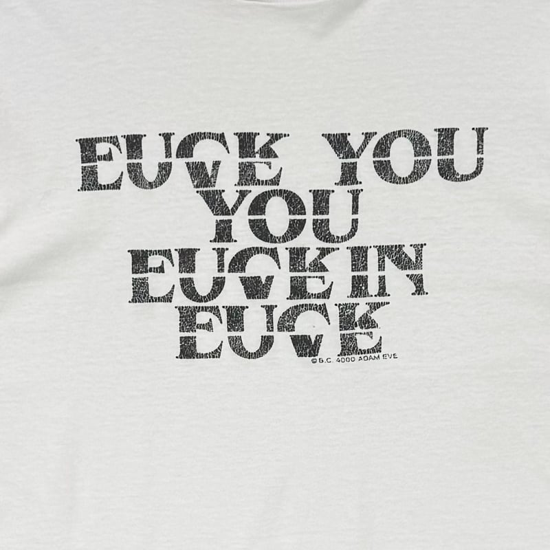 greatLAnd ORIGINAL fuck love shirt / new vintag