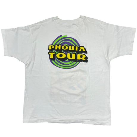 KOZIK 1993 TALES OF THE KINKS PHOBIA WHITE FRUIT OF THE LOOM XL 9196