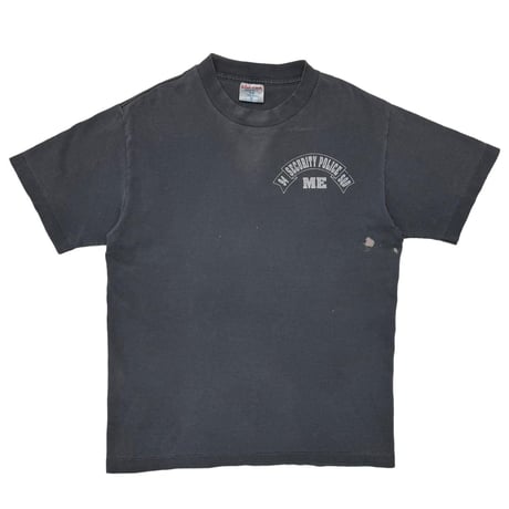 OLD&VINTAGE SECURITY POLICE SKULL SOF TEE MEDIUM 4139