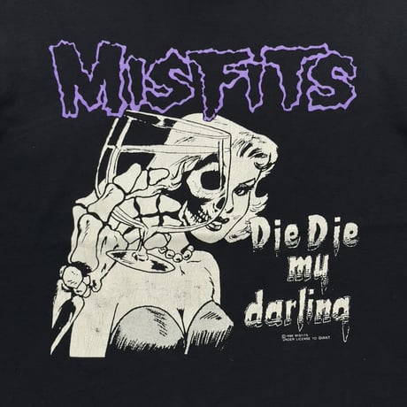 MISFITS 1990 DIE DIE MY DARLING GINAT LARGE 7320