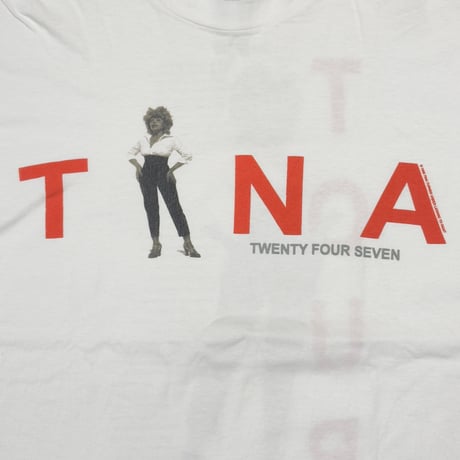 TINA TURNER TWENTY FOUR SEVEN HANES XL 9637