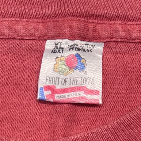 FRIENDS MOVIE PROMO 1995 FADED RED FRUIT OF THE LOOM XL 0778