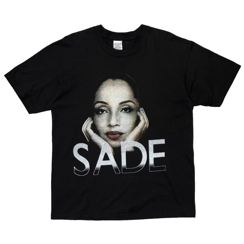 激レア SADE シャーデー Tシャツ バンT バンドT SADE シャーデー MUSIC Tee (ミュージックティー) 半袖Tシャツ