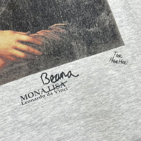 MR.BEAN MONABEANA TEE GREY POLYGRAM XL 1714
