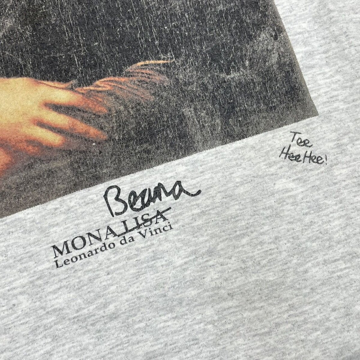 MR.BEAN MONABEANA TEE GREY POLYGRAM XL 1714 | g