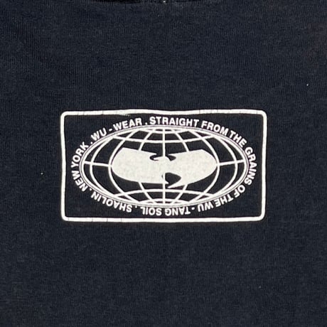 WU-TANG CLAN 90'S WU WEAR BIG PRINT TEE BLACK FITS XL 5616