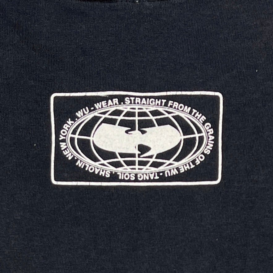 WU-TANG CLAN 90'S WU WEAR BIG PRINT TEE BLACK F