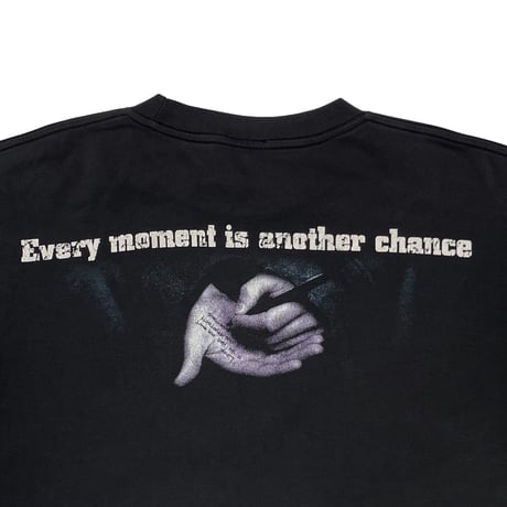 8 Mile MOVIE PROMO LS "Every moment is another chance" EMINEM MICHAEL XL 0644