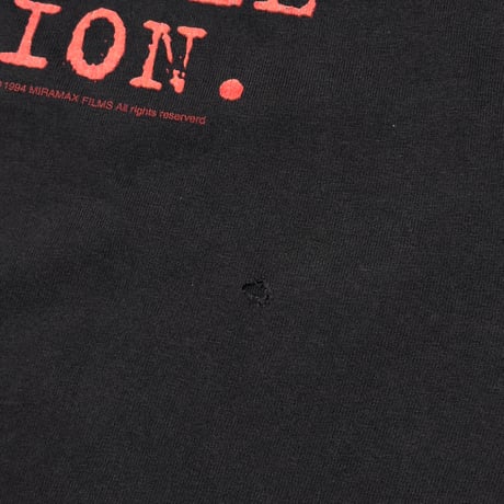 PULP FICTION 1994 TEXT LOGO Hanes XL 9252
