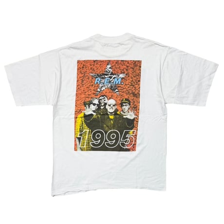 R.E.M. 1995 DOUBLESIDE PORTRAIT WHITE EURO XL 0299