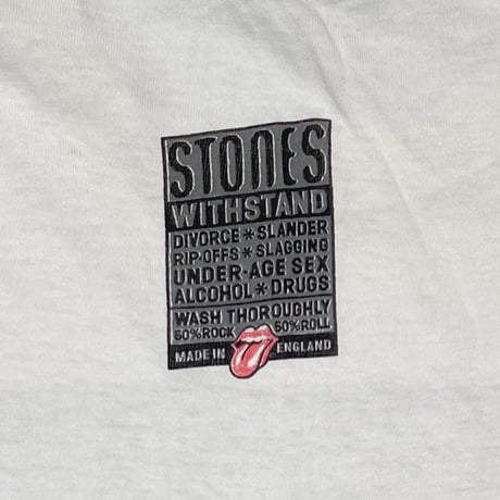ROLLING STONES WITH STAND WHITE BROCKUM LARGE 8569