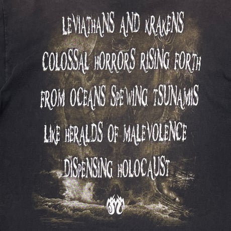 CRADLE OF FILTH LEVIATHANS AND KRAKENS LS FRUIT OF THE LOOM XL 2015