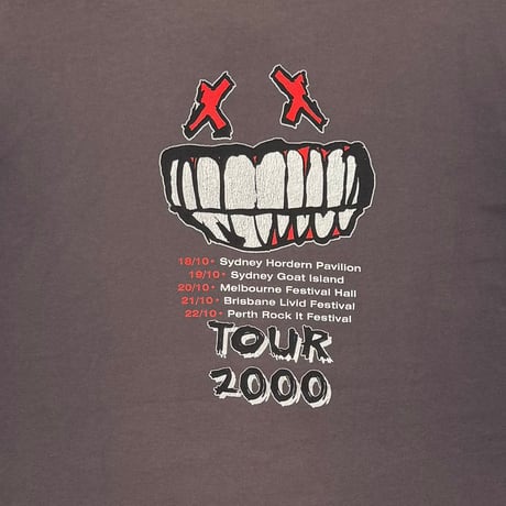 GREEN DAY TOUR 2000 CHARCOAL LARGE 6868