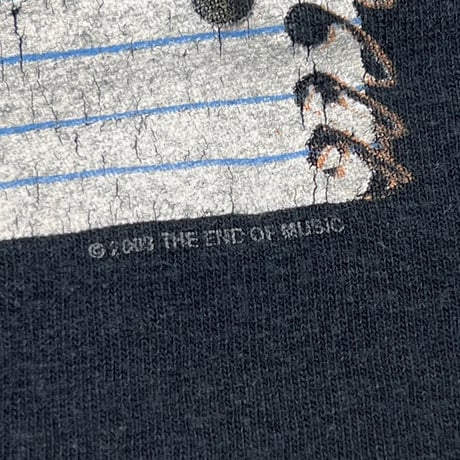NIRVANA NOTE 2003 BLUE KURT COBAIN ANVIL XXL 5394