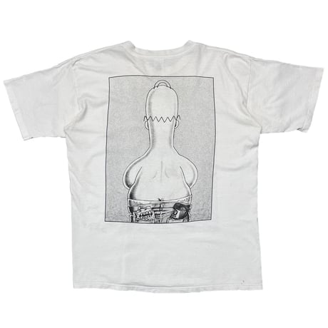 THE SIMPSONS CK PARODY HOMER WHITE XL 3658