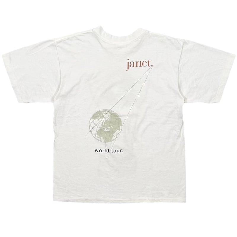 JANET JACKSON WORLD TOUR WHITE CRYSTAL KNITS LA