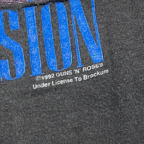 GUNS N' ROSES USE YOUR ILLUSION TOUR EURO XL 9945