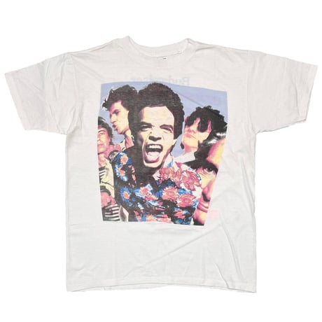 THE ROLLING STONES 1989 BUDWEISER STEEL WHEELS WHITE XL 1550