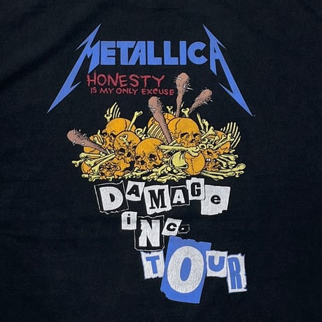 METALLICA PUSHEAD DAMAGE INC TOUR ALSTYLE XXL 8109