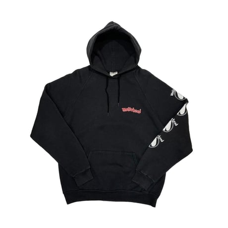 MOTORHEAD OLD HOODED SWEATSHIRT BLACK SCREENSTARS LARGE MADE IN USA 8188