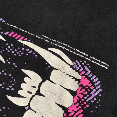 ALIENS 1991 LS TEE FRUIT OF THE LOOM XL 7142