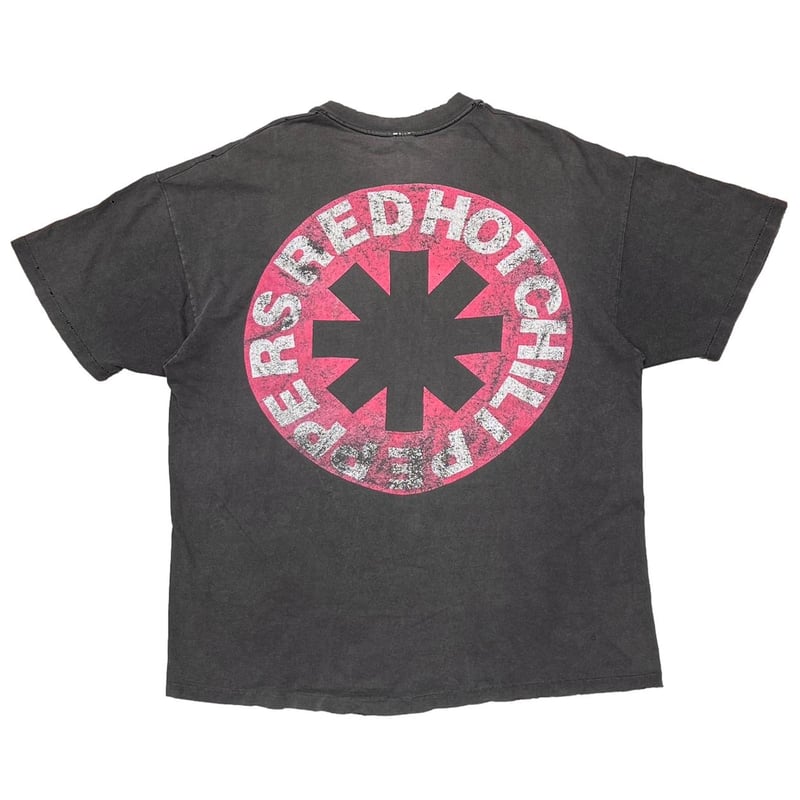 RED HOT CHILI PEPPERS薔薇 S/S Tシャツ フェード XL RED HOT CHILI PEPPERS薔薇 S/S Tシャツ フェード XL
