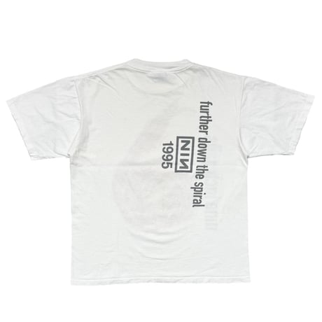 NINE INCH NAILS FURTHER DOWN THE SPIRAL WHITE ALL SPORT XL 2787