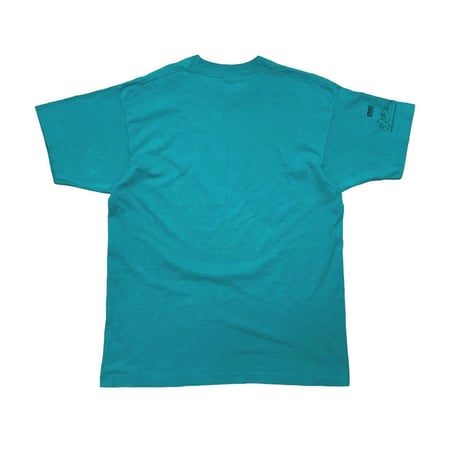 NIRVANA NEVERMIND TEE TURQUOISE FRUIT OF THE LOOM LARGE 6383