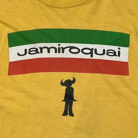 JAMIROQUAI TOUR BUFFALO MAN YELLOW FITS L-XL 9582