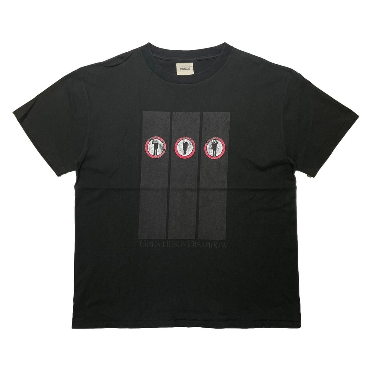 トップス greatLAnd JUDE CREWNECK TEE SUN FADE greatLAnd
