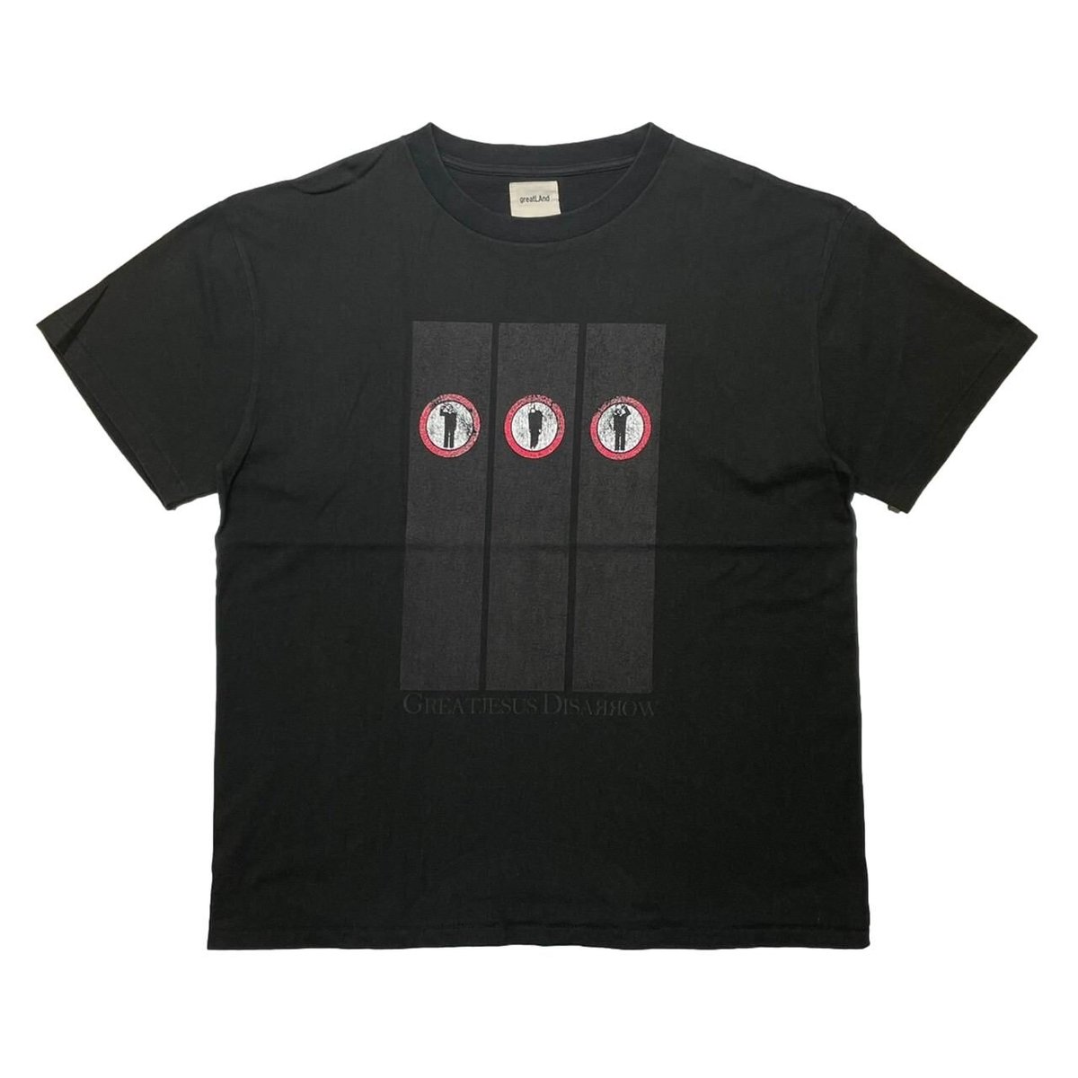 greatLAnd ORIGINAL JESUS TEE BLACK XL