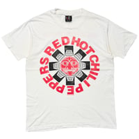 RED HOT CHILI PEPPERS 1991 DOUBLE SIDE Aztec WHITE GIANT XL 1834
