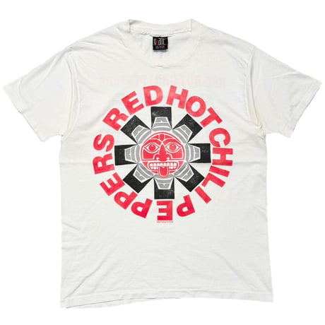 RED HOT CHILI PEPPERS 1991 DOUBLE SIDE Aztec WHITE GIANT XL 1834