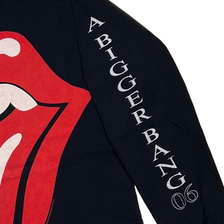 ROLLING STONES A BIGGER BANG LIP & TONGUE LS anvil MEDIUM 8624