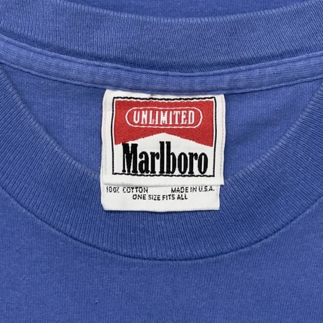 Marlboro UNLIMITED COYOTE POCKET TEE BLUE FITS XL 1164