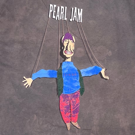 PEARL JAM 1993 FREAK CARCOAL FITS XL 7239