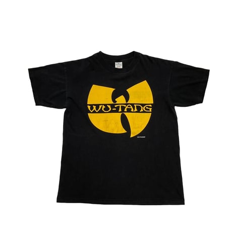 WU-TANG CLAN CREAM DOUBLE SIDE PYRAMID MADE IN USA LARGE 9133